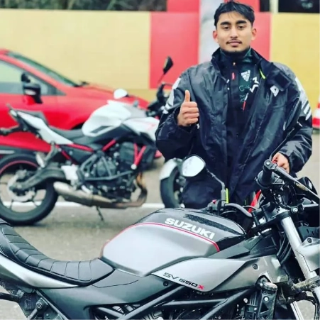 Motorrijschool Leerling3