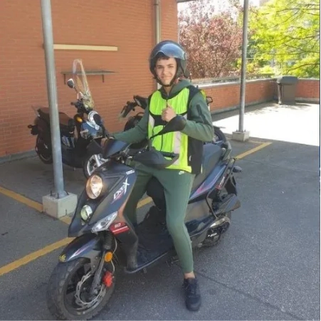 Scooterrijschool Leerling2